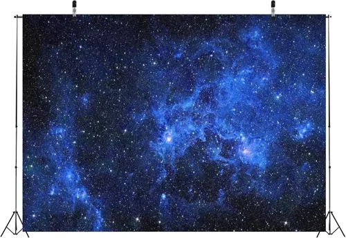 Miniatura 3 de BELECO Fondo de Tela de Galaxia de 5x3 pies Telón de Fondo de Cielo Nocturno Estrellado Telones de Fondo de Estrellas Espacio Galaxia Cumpleaños