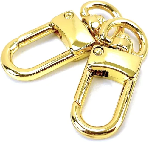 Miniatura 9 de 10 ganchos giratorios estilo arco, cierre de pinza de langosta, ganchos a presión, clips de gatillo para proyectos de costura y manualidades