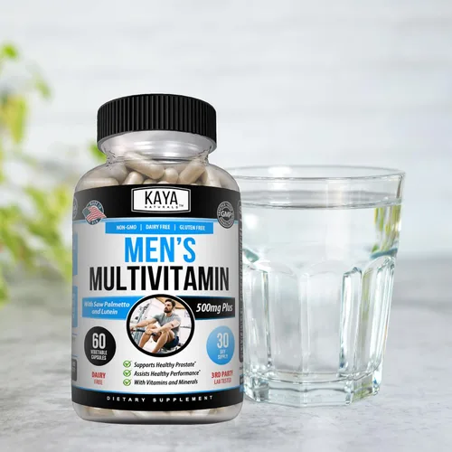 Miniatura 9 de Kaya Naturals Multivitamínico para hombres - Multivitamínico para próstata para hombres - Suplemento diario multimineral - píldoras para hombres