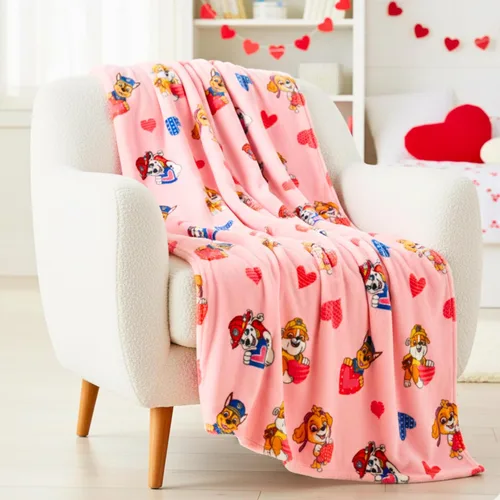 Miniatura 21 de Care Bears Love-A-Lot & Share Bear - Manta para niños, tacto de seda súper suave, 40 x 50 pulgadas, (producto oficial) por Franco
