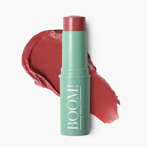 Miniatura 12 de Boomstick GLO ® Bálsamo facial hidratante en barra para piel madura con aceite de oliva, cera de abejas y miel, brillo húmedo de aspecto natural