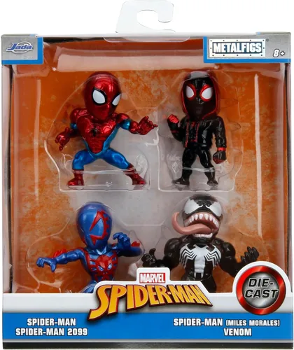 Miniatura 2 de Marvel Spider-Man - Figura fundida a presión de 2.5 pulgadas, paquete de 4