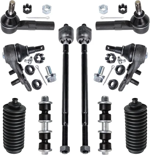 Miniatura 48 de Detroit Axle – Kit de suspensión delantera para Hyundai 2013-2018 Santa Fe 2 enlaces de barra de estabilizador 4 varillas de amarre interiores