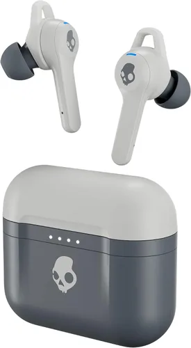 Miniatura 9 de Auriculares in-ear inalámbricos Skullcandy Indy Evo, batería de 30 horas, micrófono, funciona con iPhone, Android y dispositivos Bluetooth - Gris