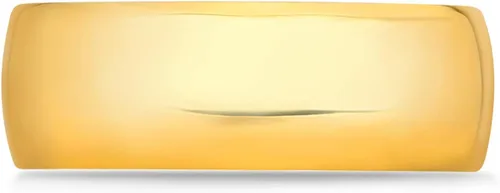 Miniatura 3 de DiamondMuse 2MM - 8 MM Unisex Comfort Fit Wedding Band in 10k Solid Gold