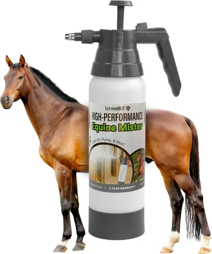 ExtremeMIST Aerosoles para moscas a base de agua de alto rendimiento, pulverizador de bomba de mano, botella rociadora estable portátil para