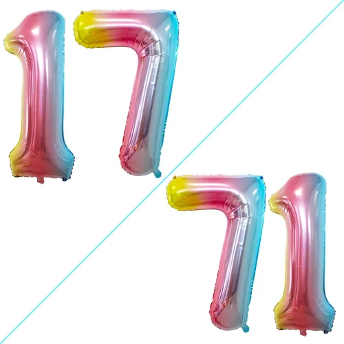 Miniatura 129 de Goer, conjunto de globos de papel aluminio para decoraciones de cumpleaños, globos de las letras de feliz cumpleaños y de números Oro