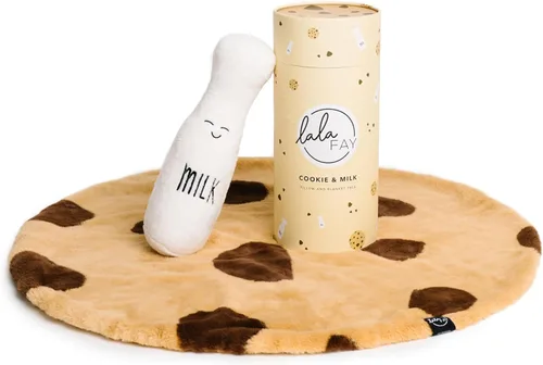 Miniatura 7 de Mini manta Cookie Buddy – Manta de seguridad unisex de lujo Minky de piel sintética para bebé – Regalos esenciales para recién nacidos para niños