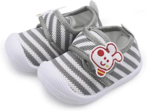 Miniatura 3 de WILLFUN Zapatos chirriantes para bebés, niños y niñas, tenis para primeros caminos, suela suave, para niños pequeños de 0 a 3 años