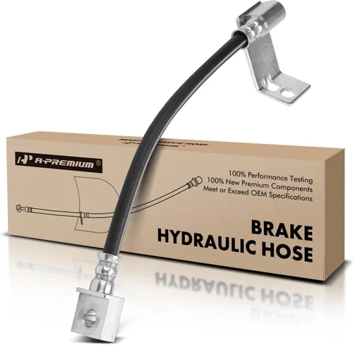 A-Premium Manguera Hidráulica de Freno Trasero del Conductor Compatible con Modelos Ford - F-250 Super Duty 2000-2004, F-350 Super Duty 2000-2004,