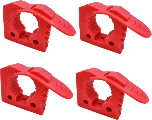 Miniatura 10 de Kit de Abrazadera de Liberación Rápida de Goma 1-1/5"~1-1/2" de Diámetro, Organizador de Herramientas para RV, Furgonetas, UTV, Accesorios para Negro