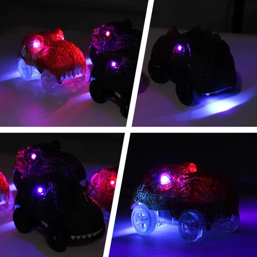 Miniatura 3 de Solo repuesto para autos de carreras, para pistas mágicas que brillan en la oscuridad, accesorios de pista de autos de carreras con 3 luces LED