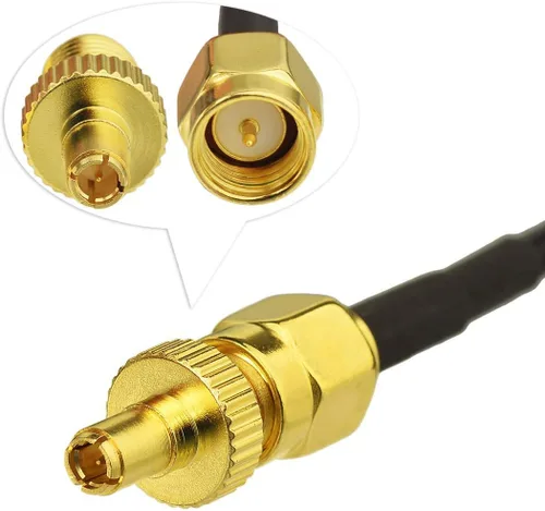 Miniatura 4 de Wlaniot - Antena 4G LTE GSM omnidireccional 700-2600MHZ Antena de montaje adhesivo con conector macho SMA para automóvil, enrutador de punto