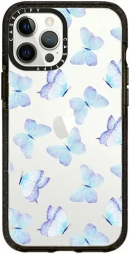 Miniatura 64 de Funda CASETiFY Impact para iPhone 12 Pro Max - Blanco Nubes - Negro Claro Nubes Blancas