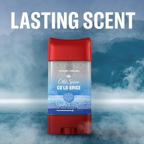 Miniatura 7 de Old Spice Red Collection - Desodorante antitranspirante + gel de baño para hombres, especias frías con aroma a menta fresca, protección contra