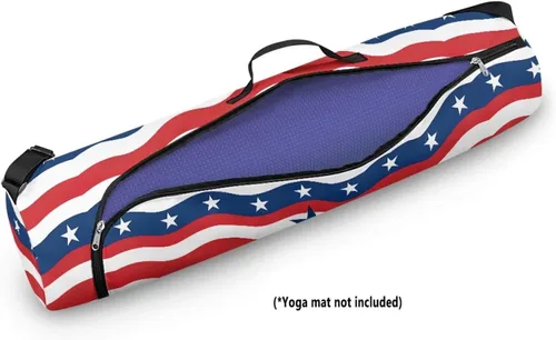 Miniatura 2 de Bolsa para esterilla de yoga para mujeres y hombres, con cremallera completa, bolsa de transporte para esterilla de yoga para clase de entrenamiento