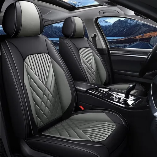 Miniatura 17 de TTX LIGHTING Juego completo de fundas de asiento de automóvil para Kia Sorento 2007-2026, funda protectora impermeable de piel sintética, compatible