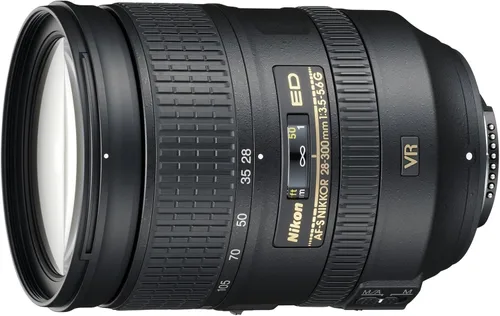 Nikon AF-S FX NIKKOR 1.102-11.811 in f/3.5-5.6G ED Lente de zoom con reducción de vibración con enfoque automático para cámaras DSLR Nikon (renovado)