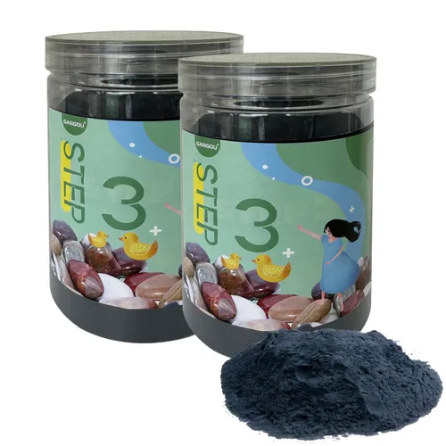 Miniatura 5 de Vaso de roca de 5 libras, paso 1, grano medio, grano de pulido de rocas, funciona con cualquier vaso de roca, pulidor de rocas, pulidor de piedra