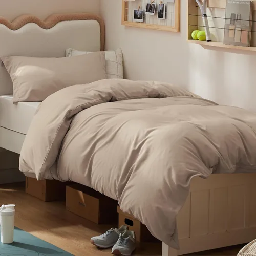Miniatura 26 de Bedsure - Juego de funda de edredón tamaño individual/individual XL - Juego de ropa de cama suave de microfibra cepillada doble para niños