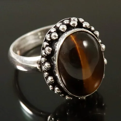 Miniatura 2 de Goyal Exports SRG194G - Anillo de plata de ley 925, hecho a mano para mujer, artículo de regalo