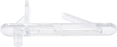 Miniatura 6 de Bitray Pinzas de bloqueo para estante, clips de soporte autobloqueantes para orificios de 13/64 pulgadas de diámetro y estante de 19/32 pulgadas, 50