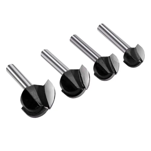 Miniatura 4 de Juego de brocas para enrutador de caja de ensenador de vástago de 1/4 de pulgada, 5/8 pulgadas, 3/4 pulgadas, 7/8 pulgadas, 1 pulgada de diámetro