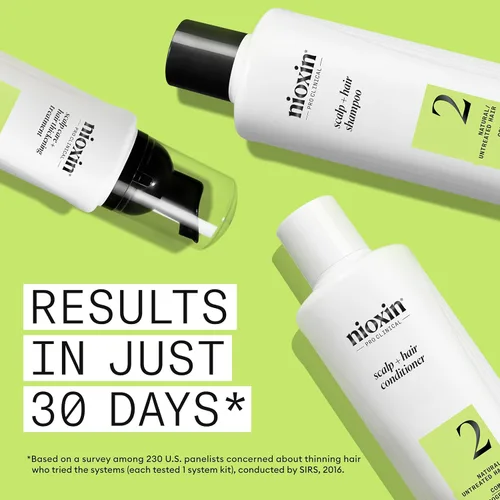 Miniatura 4 de Nioxin Shampoo & Conditioner Liter Duo Sets Prepacks with Pumps Included Systems 1-4 For Natural, Colored, & Damaged Hair with Light to