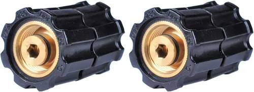 Miniatura 6 de YAMATIC Adaptador estabilizador para lavadora a presión para manguera, bomba y pistola, M22-0.551 in hembra x M22-0.551 in hembra, 4000 PSI/280 Bar
