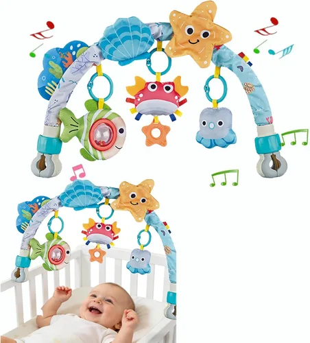 Miniatura 22 de Pau1Hami1ton Juguetes de asiento de automóvil, juguetes de cochecito, juguetes de asiento de automóvil para bebés de 0 a 6 meses, juguetes de bebé