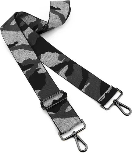 Miniatura 67 de ZOOEASS Hebillas de níquel Correa ancha para el hombro ajustable de repuesto para cinturón de pistola, hebilla de guitarra estilo bandolera
