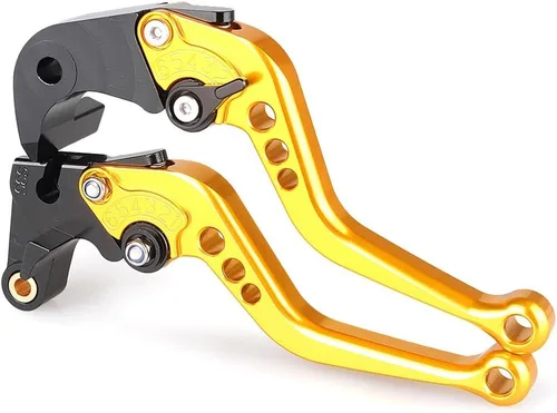 Miniatura 10 de motocicleta corto freno Palanca de embrague para KAWASAKI VERSYS 1000 2015 – 2016 Vulcan/S 650 cc 2015 – 2016 Versys (650CC) 2015 – 2016, Negro