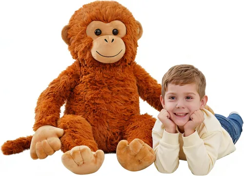 Miniatura 10 de Animales de peluche de cocodrilo gigante, animales de peluche de cocodrilo gigante, juguete de peluche de cocodrilo grande de 52 pulgadas, enorme