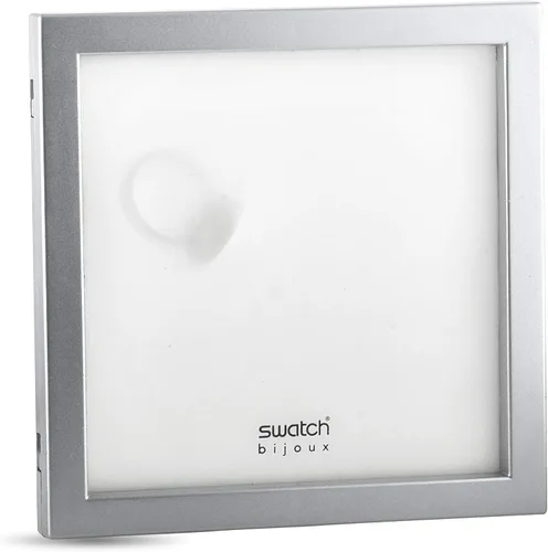 Miniatura 8 de Swatch Moon Illusion Anillo de cristal de cerámica blanca de acero inoxidable