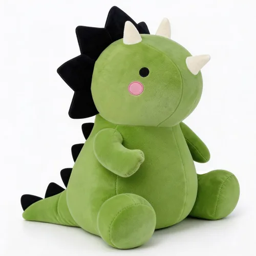 Miniatura 8 de VHYHCY Lindos Juguetes de Peluche de Dinosaurio, Juguetes Muñecos de Animales de Peluche de Dinosaurio Gordo, Peluche Suave de Animal de Peluche