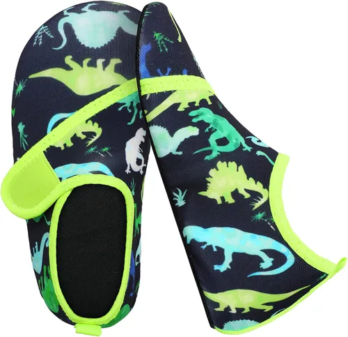 Miniatura 4 de Joinfree - Zapatos acuáticos de natación para niños y niñas, calcetines acuáticos de secado rápido, zapatos con sensación de pies descalzos