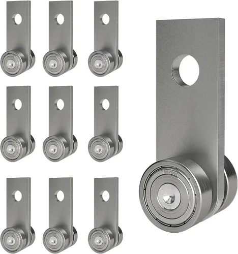 Miniatura 9 de Conjunto de carretilla, 2 rodillos de carro de ruedas para uso con 1-5/8 pulgadas de ancho y todos los canales de puntal de 1-5/8 pulgadas o más