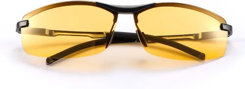Miniatura 15 de Gafas de sol polarizadas fotocrómicas para hombre Al-Mg marco de metal gafas de conducción deportivas protección UV400 gafas antirreflejos