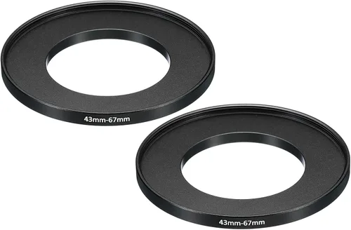 Miniatura 28 de PATIKIL Anillo elevador de metal de 1.594 in-1.693 in, paquete de 2 anillos adaptadores de filtro de lente de cámara, anillo adaptador de filtro