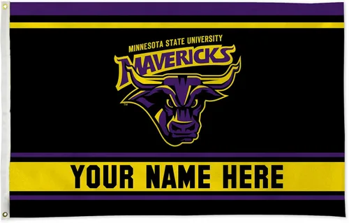 Miniatura 30 de Rico Industries NCAA Abilene Christian Wildcats - Bandera estándar personalizada de 3 x 5 pies, fabricada en los Estados Unidos, decoración