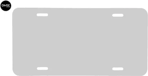 Miniatura 8 de DMSE - Placa de matrícula de metal en blanco para trabajo de diseño personalizado para automóvil; 0.01/0.02 pulg (0.25/0.05 mm) de grosor, tamaño 12