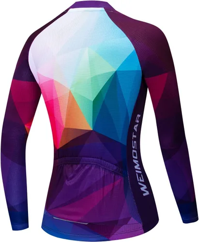 Miniatura 2 de Chaqueta de ciclismo de manga larga para mujer