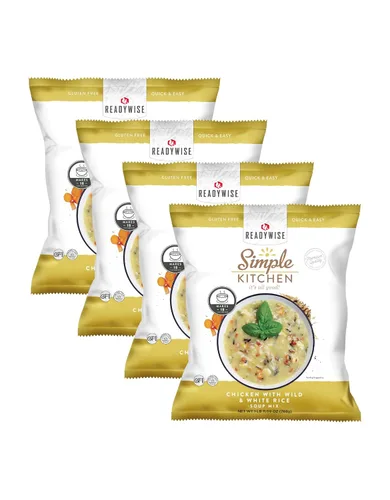 Miniatura 10 de Simple Kitchen - Mezcla de sopa de queso y brócoli, 17 porciones para preparación de comidas, vegetariana, sin gluten y liofilizada, sopa de brócoli