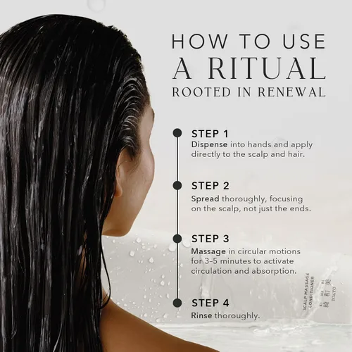 Miniatura 4 de KIWABI ROOT BEAUTÉ - Acondicionador para el cuero cabelludo – Tratamiento para el crecimiento del cabello y el cuero cabelludo para adelgazamiento