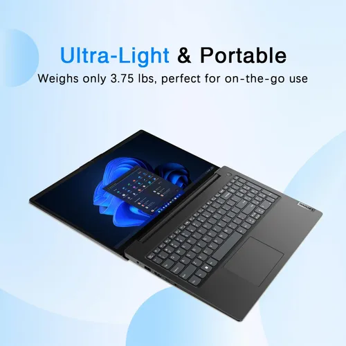 Miniatura 6 de Lenovo Laptop empresarial V15 Procesador Intel Pentium N6000 de 4 núcleos 15.6 FHD (1920 x 1080) 16 GB de RAM SSD PCIe de 1 TB Durabilidad