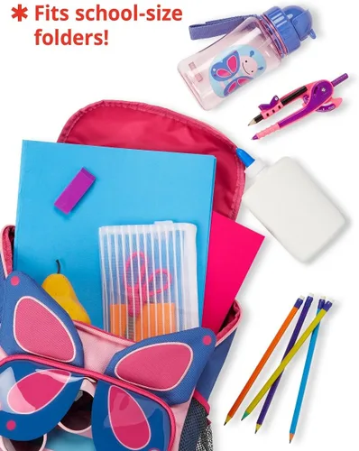 Miniatura 45 de Skip Hop - Mochila para preescolar, colección Zoo, para niños pequeños de 3 a 4 años, diseño de llama
