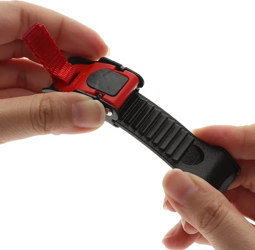 Miniatura 9 de iplusmile Kit de hebilla de correa de barbilla de liberación rápida para casco de motocicleta, reemplazo de hebilla de casco de metal para ajuste