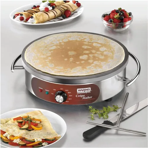 Miniatura 3 de Waring Crepera comercial WSC165BX, 208V, acero inoxidable, plateado