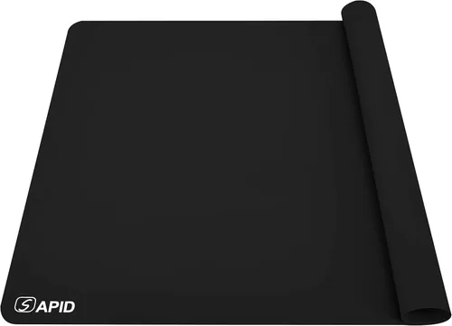 SAPID Hoja de silicona extra grande para manualidades de 23.6 x 31.4 pulgadas, alfombrillas de silicona gruesa para fundición de joyas, alfombrilla
