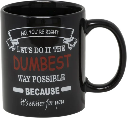 Tazas Divertidas de Funny Guy Taza de café de cerámica - 11 oz - Taza de café divertida ideal para mujeres y hombres - Graciosa taza de café